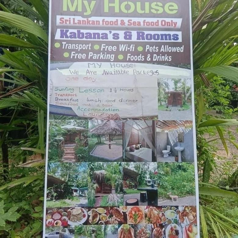 My House Ahangama Bagian luar foto