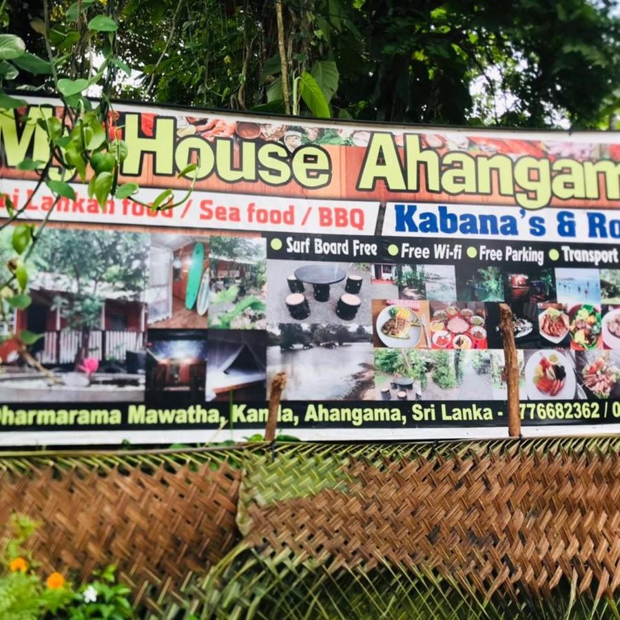 My House Ahangama Bagian luar foto